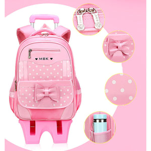 Children's Rolling Backpack Trolley's - Ailime Designs