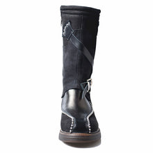 Load image into Gallery viewer, Women&#39;s British Style Genuine Leather Skin Riding Boots