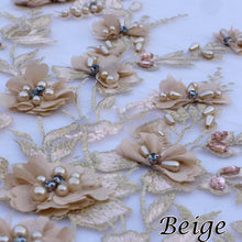 Load image into Gallery viewer, Elegant Silks And Chiffons Fabrics -Ailime Designs Bridal Accessories