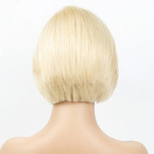 Load image into Gallery viewer, Blonde Pixie-cut Lace Front Human Hair Wigs -  Ailime Designs