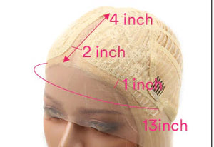 Glueless Blonde Lace Front Human Hair Wigs -  Ailime Designs