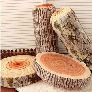 Decorative Grain Wood Design Pillows