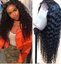 Load image into Gallery viewer, Deep Wave Brazilian Lace Front Human Hair Wigs -  Ailime Designs