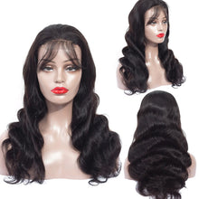 Load image into Gallery viewer, Brizilian Body Wave Black Lace Front Human Hair Wigs -  Ailime Designs