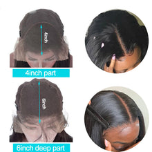 Load image into Gallery viewer, Brizilian Body Wave Black Lace Front Human Hair Wigs -  Ailime Designs