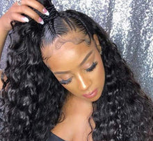 Load image into Gallery viewer, Deep Wave Brazilian Lace Front Human Hair Wigs -  Ailime Designs