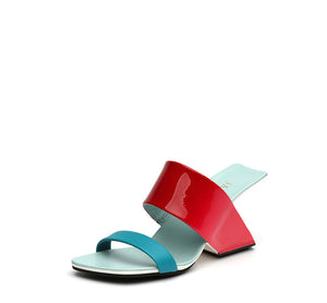 Women Stylish Design Slip-on Mule Sandals