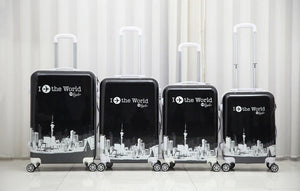 Adult Screen Printed Trolley Luggage