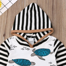 Load image into Gallery viewer, Children&#39;s Styish 2 pc Hoodie Turtle Design Pant Set - Ailime Design