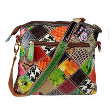 Load image into Gallery viewer, Women&#39;s Multi-color Embossed Leather Handbags - Ailime Designs