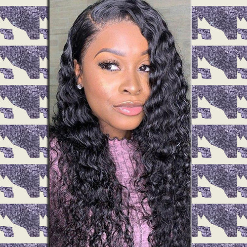 Best Black Wavy Lace Front Human Hair Wigs -  Ailime Designs