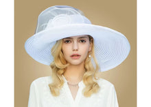 Load image into Gallery viewer, Oversize Hat Affair w/ Our Wide Brim Style Hats - Ailime Designs