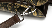 Load image into Gallery viewer, Women&#39;s Embossed Design Genuine Leather Messenger Bags - Ailime Designs