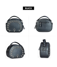 Load image into Gallery viewer, Women&#39;s Small Rivet Design Messenger Shoulder Bags - Ailime Designs