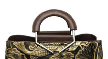 Load image into Gallery viewer, Women&#39;s Embossed Design Genuine Leather Messenger Bags - Ailime Designs