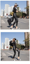 Load image into Gallery viewer, Women’s High Style Genuine Leather Pants – Streetwear Fashions