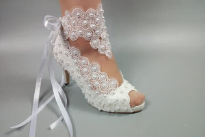 Women’s Beautiful Lace Design Shoes – Fashion