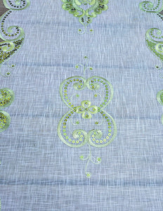 Luxury Design Embroidery  Table Runners - Ailime Designs