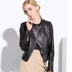 Women’s High-Quality Genuine Sheep Skin Leather Jackets