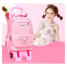 Load image into Gallery viewer, Children&#39;s Rolling Backpack Trolley&#39;s - Ailime Designs