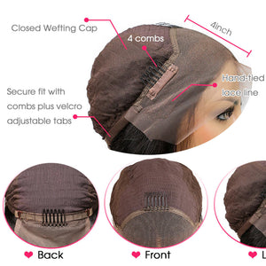 Curly Pixie Cut Style Lace Front Wigs -  Ailime Designs