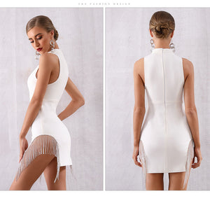 Women's Sexy Beaded Body-con Dresses - Ailime Designs