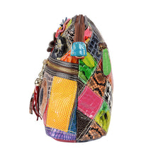 Load image into Gallery viewer, Women&#39;s Multi-color Embossed Leather Handbags - Ailime Designs