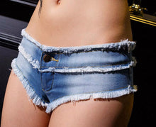 Load image into Gallery viewer, Women’s Street Style Denim Shorts - Ailime Designs - Ailime Designs