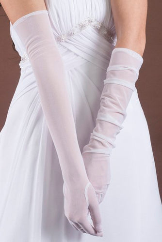 Bridal Lace Trim Gloves – Fine Quality Wedding Accessories