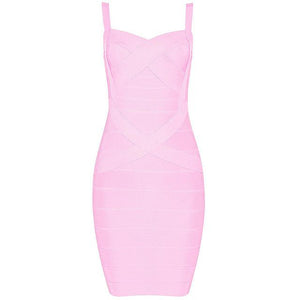 Women's Bandage Fitted Body-con  Dresses