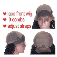 Load image into Gallery viewer, Blonde Curley Lace Front Human Hair Wigs -  Ailime Designs