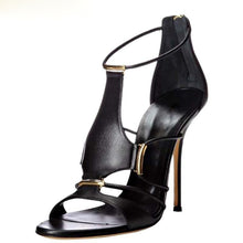 Load image into Gallery viewer, Women&#39;s Stylish Strap Loop &amp; Bow Design High Heels