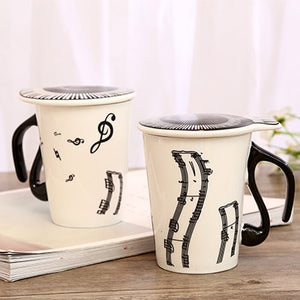 Ceramic Music Musical Drinking Mugs