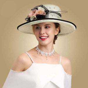 Could Tea-Time w/ Us Wearing This Fabulous Style Brim - Ailime Designs