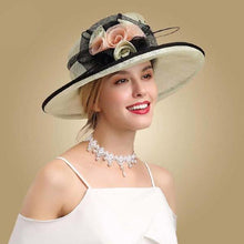 Load image into Gallery viewer, Could Tea-Time w/ Us Wearing This Fabulous Style Brim - Ailime Designs