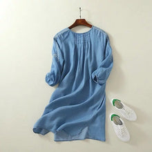 Load image into Gallery viewer, Women’s Chic Style Denim Dresses – Streetwear Fashions