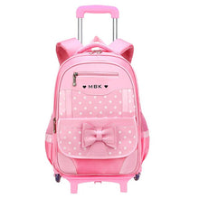 Load image into Gallery viewer, Children&#39;s Rolling Backpack Trolley&#39;s - Ailime Designs