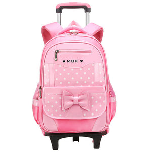 Children's Rolling Backpack Trolley's - Ailime Designs