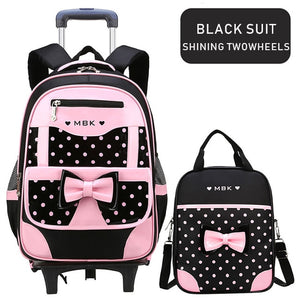 Children's Rolling Backpack Trolley's - Ailime Designs