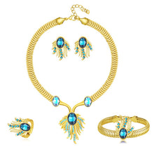 Load image into Gallery viewer, Crystals, Gold &amp; Silver Women&#39;s 3pc Jewelry Sets - Ailime Designs