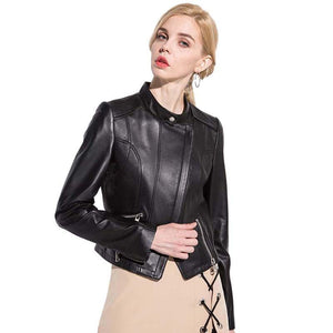 Women’s High-Quality Genuine Sheep Skin Leather Jackets