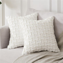 Load image into Gallery viewer, Basket Weave Design Throw Pillow Cases - Ailime Designs