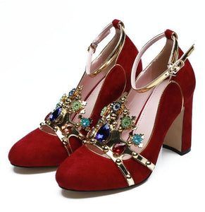 Women's Stylish Ornament Design Shoes