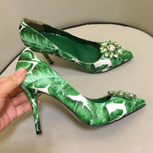 Load image into Gallery viewer, Women&#39;s Latest Floral Design Stylish Shoes