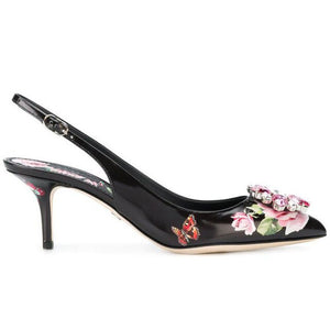 Women's Latest Floral Design Stylish Shoes