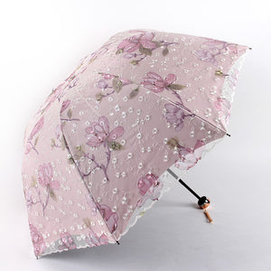 Unisex Nylon Beautiful Galaxy Custom Umbrella's