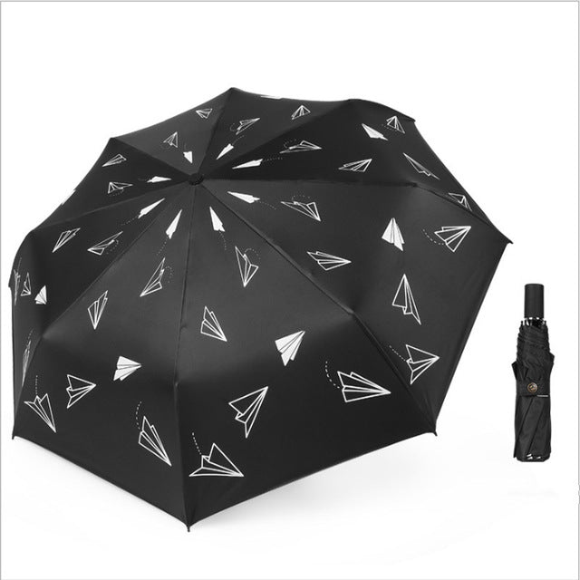 Unisex Nylon Beautiful Galaxy Custom Umbrella's