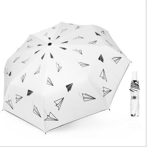 Unisex Nylon Beautiful Galaxy Custom Umbrella's