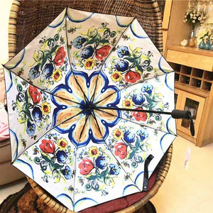 Unisex Nylon Beautiful Galaxy Custom Umbrella's