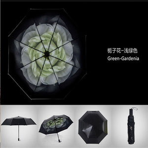 Unisex Nylon Beautiful Galaxy Custom Umbrella's